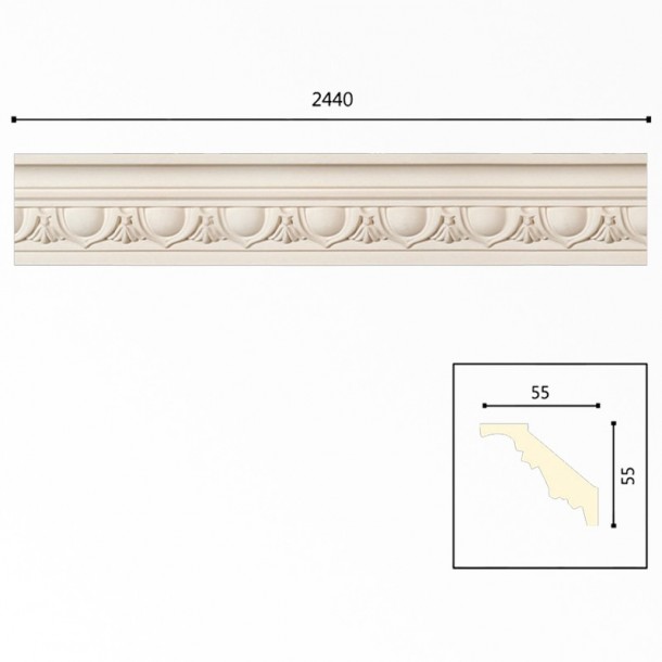 Corniche arrondie MCM 88 111